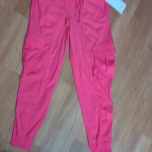 lululemon athletica Coral Pink Track Joggers